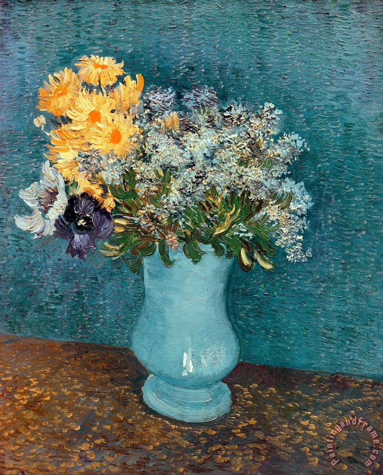 774x960 Vincent Van Gogh Vase Of Flowers Painting - Vincent Van Gogh Painting