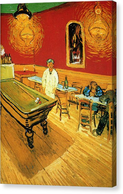 395x622 The Night Cafe Painting By Vincent Van Gogh - Vincent Van Gogh Pool Table Painting