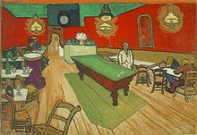 220x151 The Night - Vincent Van Gogh Pool Table Painting
