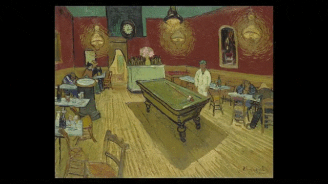 640x360 Van Gogh In Virtual Reality - Vincent Van Gogh Pool Table Painting