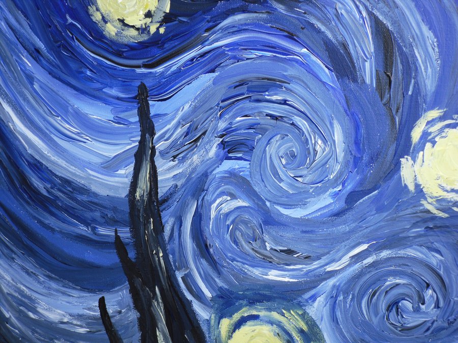 900x675 Painting - Vincent Van Gogh Style Painting
