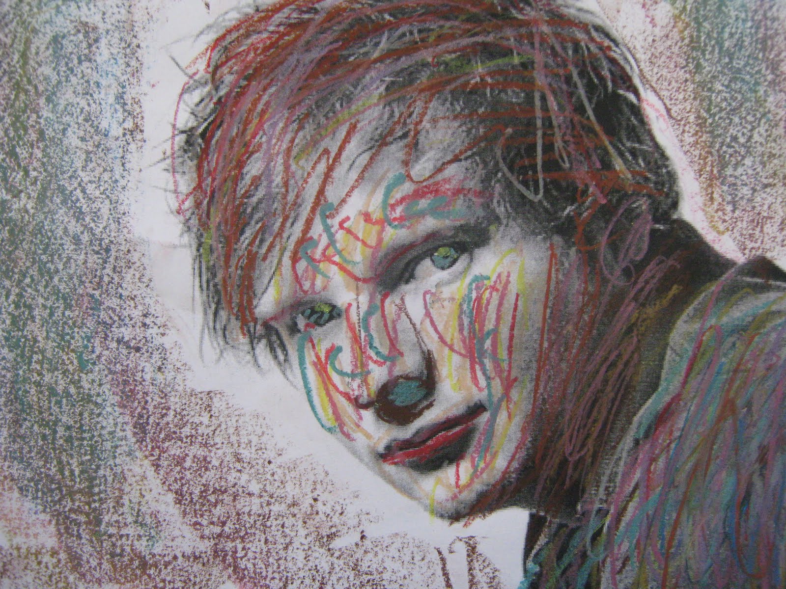 1600x1200 Hayley Fern Vincent Van Gogh Style Celebrity Portraits - Vincent Van Gogh Style Painting