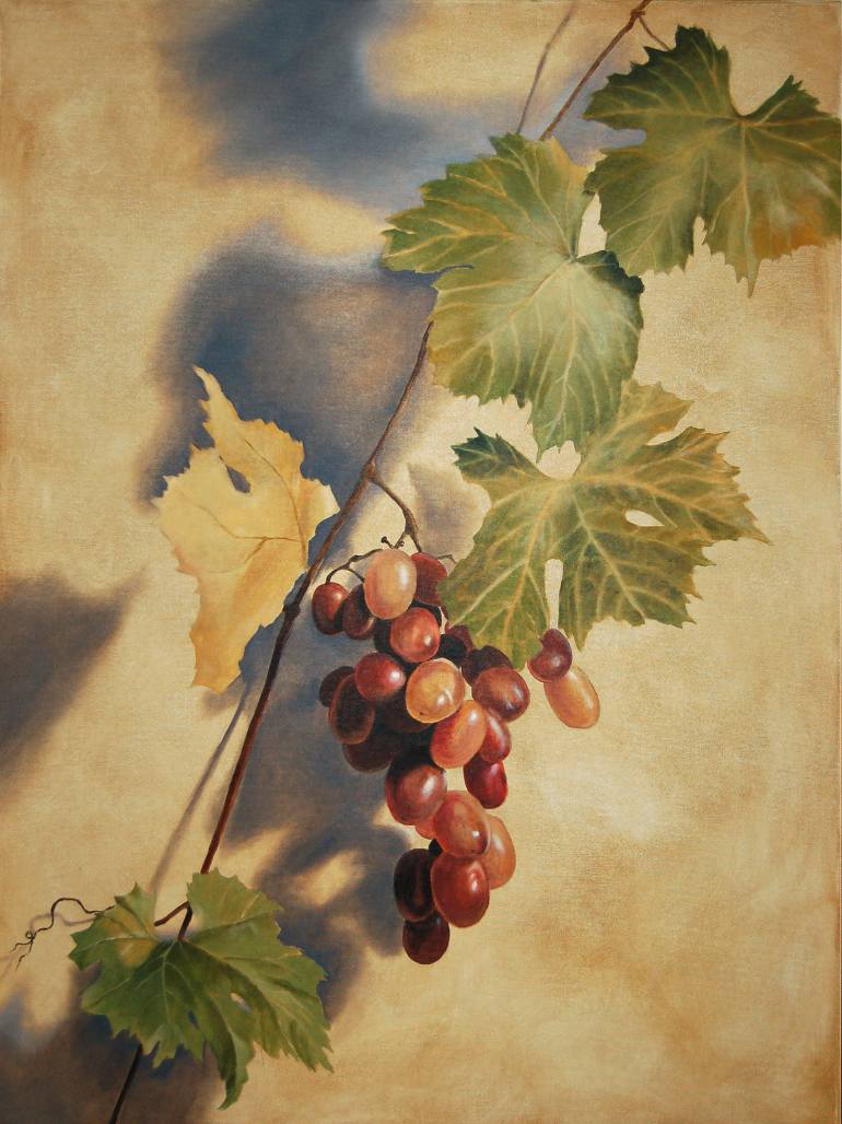 770x1028 Saatchi Art The Vine Painting By Michael Thornton - Vine Painting
