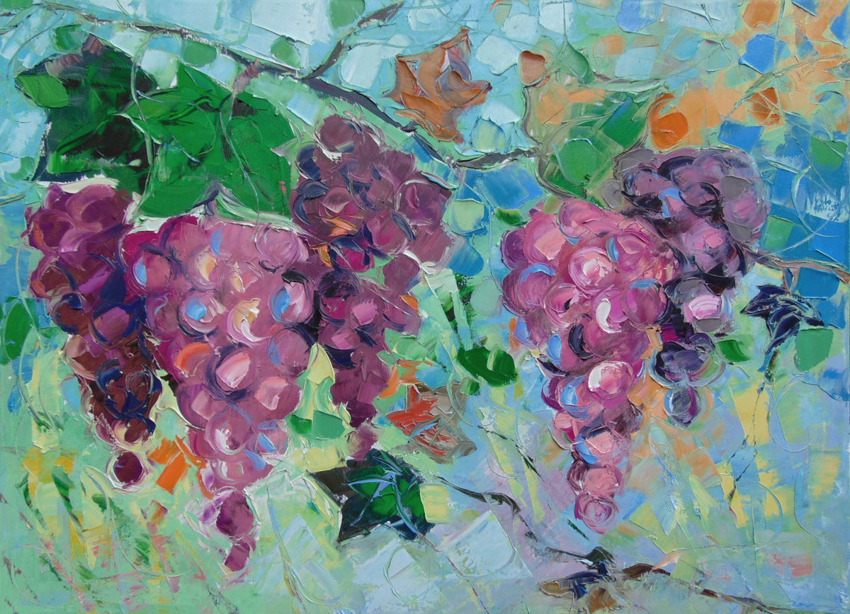 1200x867 The Vine (Elena Lunetskaya And Andrew Shengelia) - Vine Painting