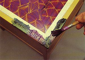 300x210 Vinegar Painting On Furniture Painting Techniques - Vinegar Painting