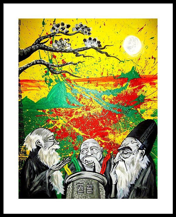 600x739 The Vinegar Tasters 2.0 Framed Print By Jacob Wayne Bryner - Vinegar Tasters Painting