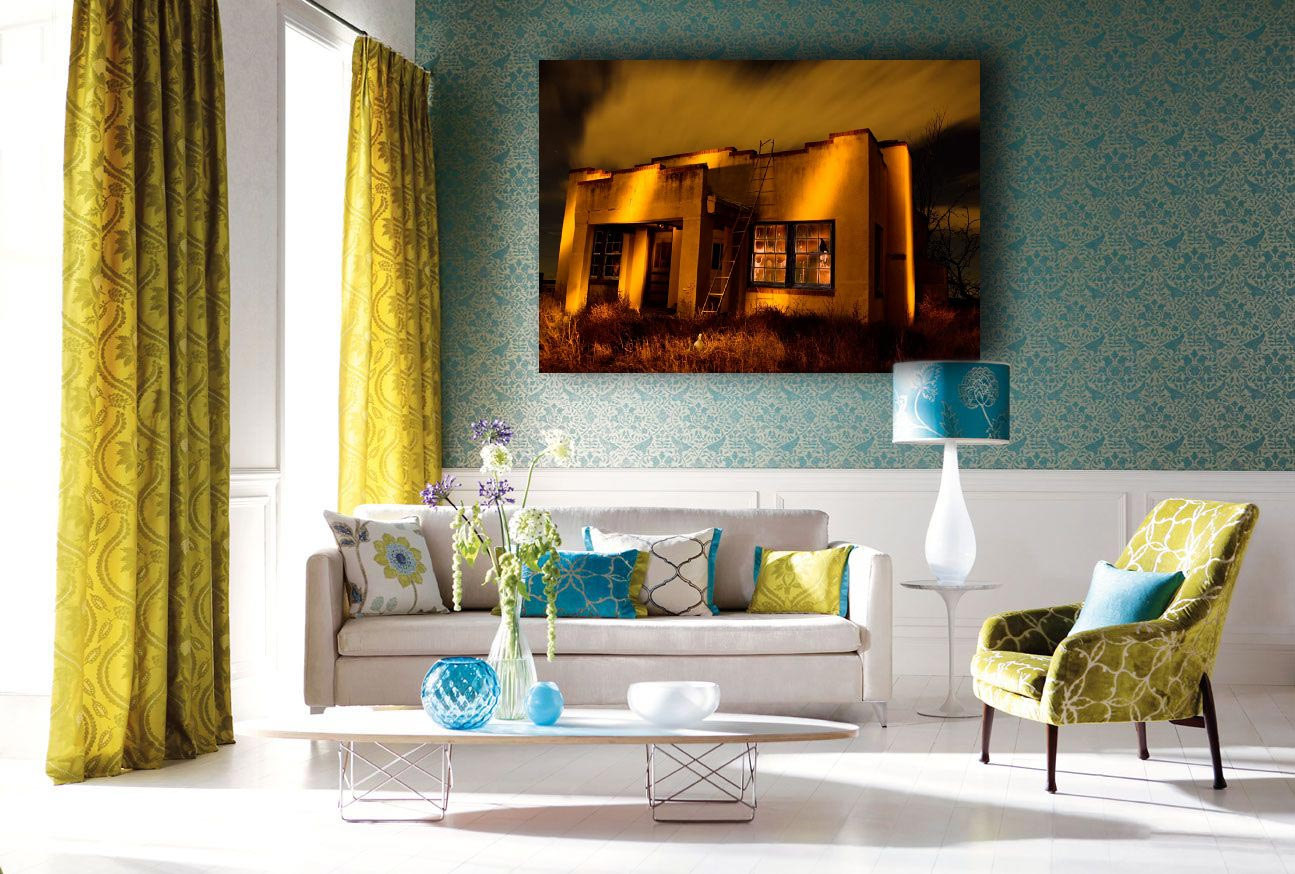 1295x874 Canvas Gallery Wrap, Night Time Photography, Stars, Long Exposure - Vintage Canvas Painting