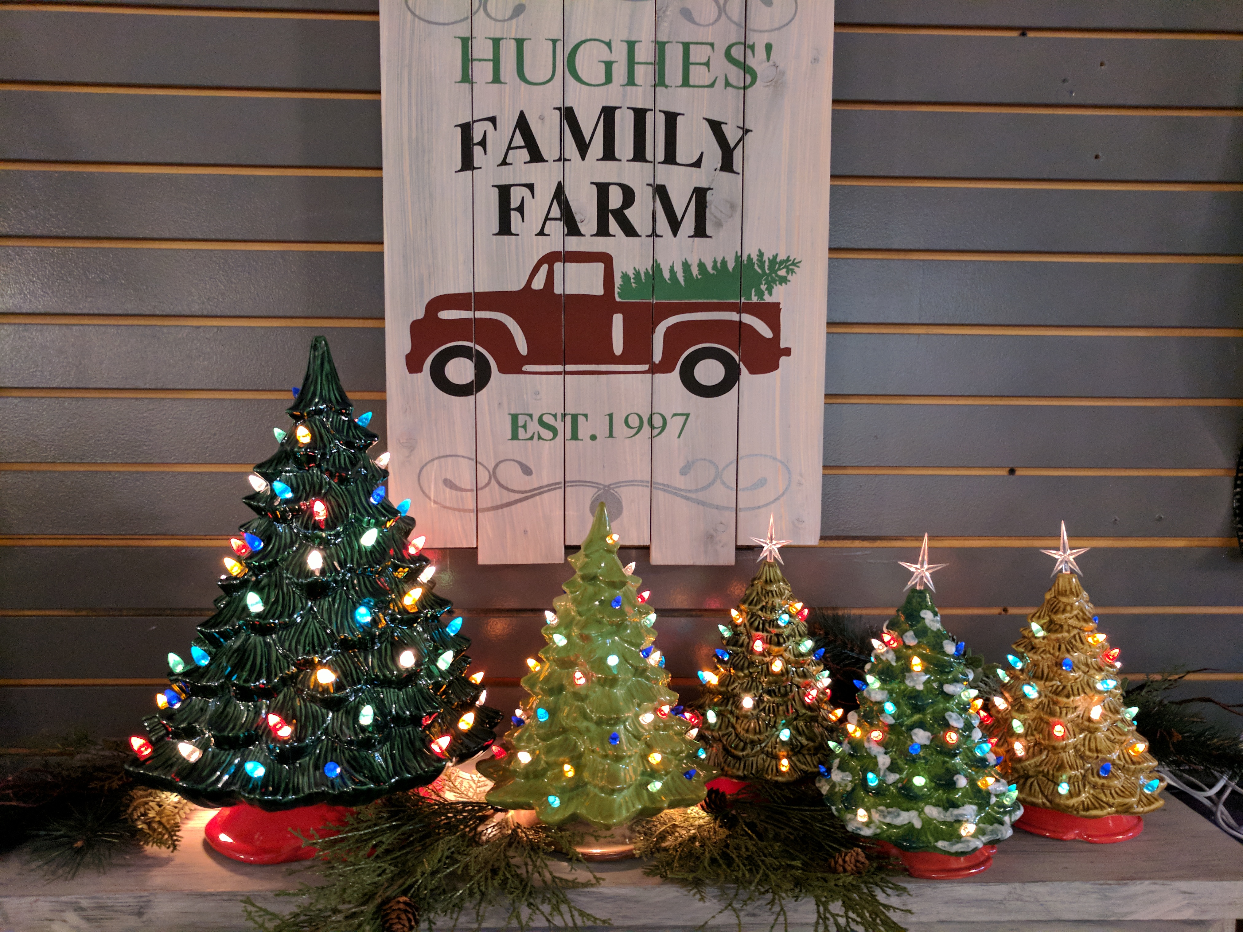 4048x3036 Vintage Tree Painting Party - Vintage Christmas Painting