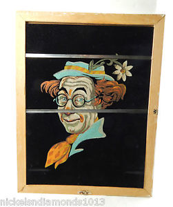 251x300 Vintage Velvet Clown Painting Face Paint By Number Watercolor - Vintage Clown Painting