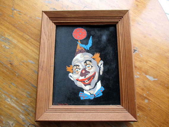 Vintage Clown Painting At PaintingValley.com | Explore Collection Of ...