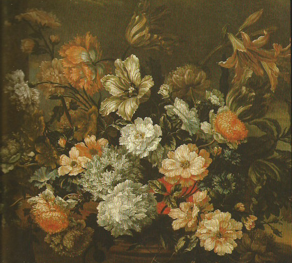 570x514 Etsy Findings Vintage Floral Paintings - Vintage Floral Painting