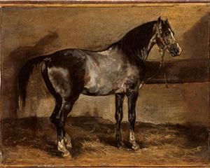 300x240 Love Vintage Horse Paintings. My Favorite Animals - Vintage Horse Painting
