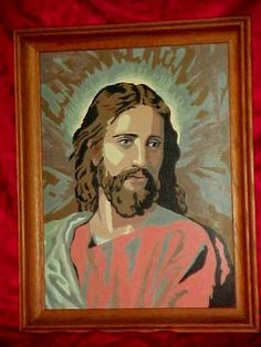 236x314 Custom Sketch Of Band Calling Glory By My Sister, Jesse Bohmfalk - Vintage Jesus Painting