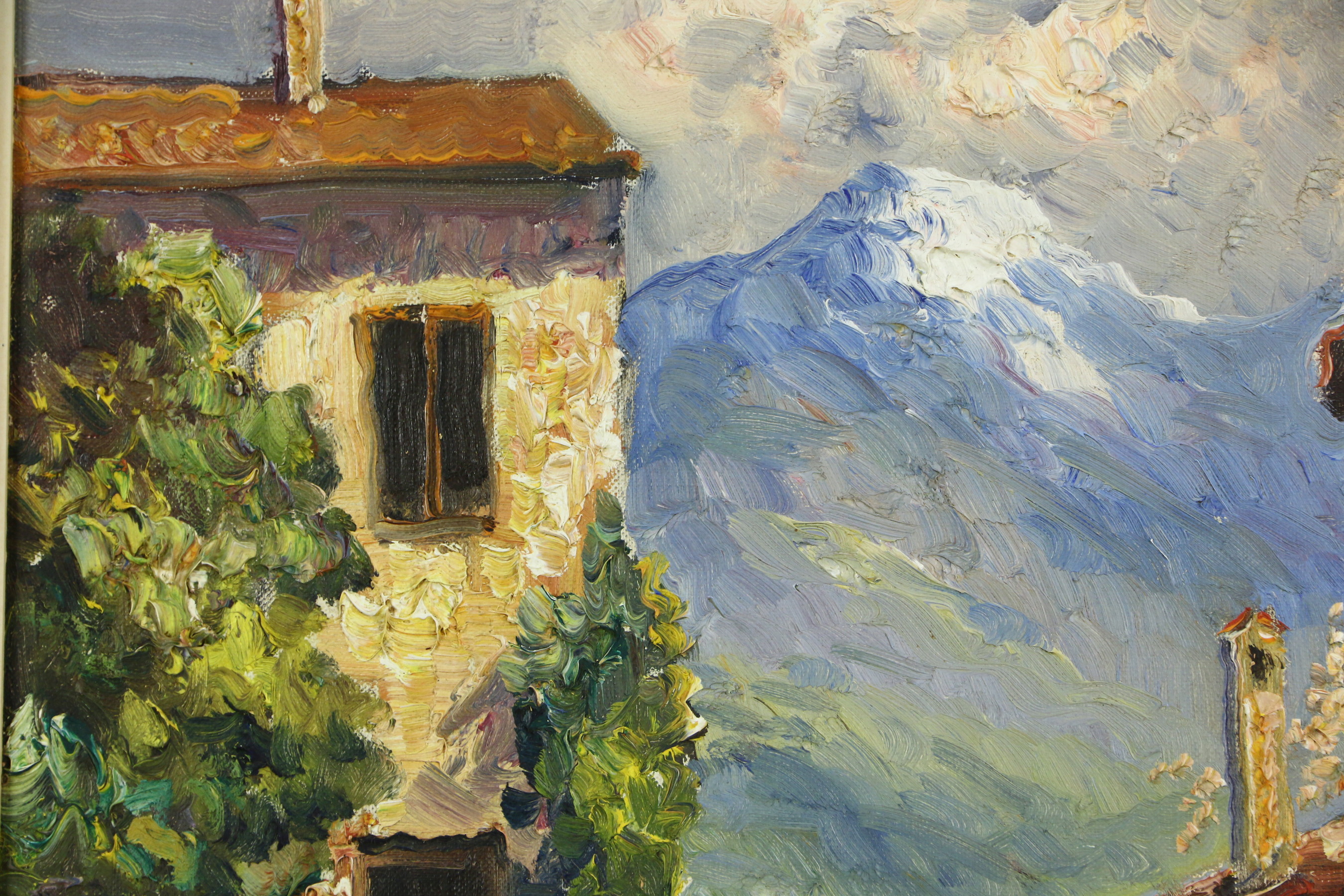 2700x1800 Sold - Vintage Oil Painting