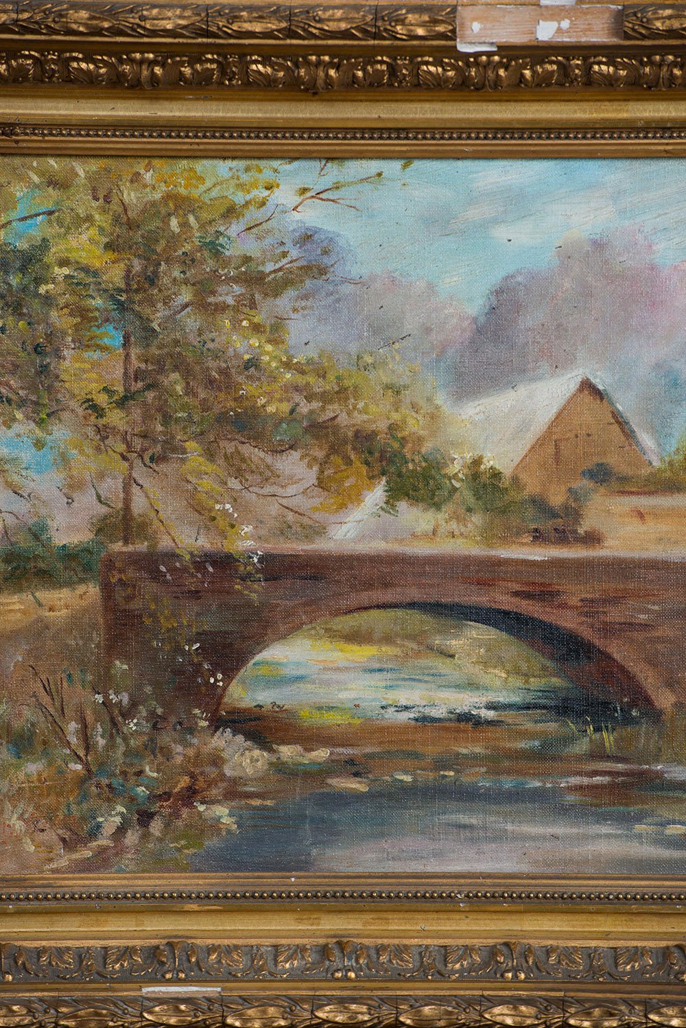 1000x1498 Fall Landscape Vintage Oil Painting - Vintage Oil Painting