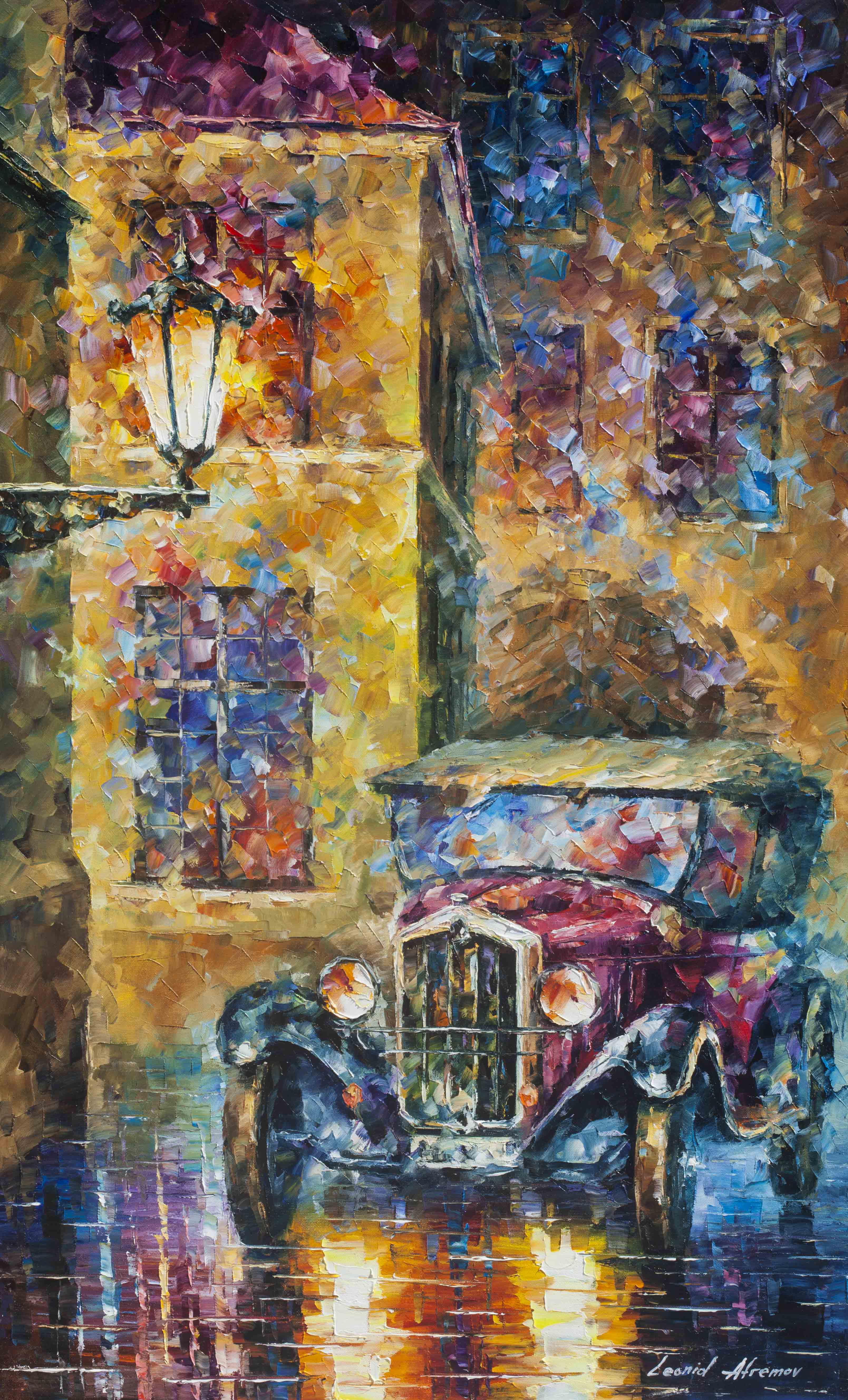 3217x5310 Vintage Car Collection - Vintage Painting