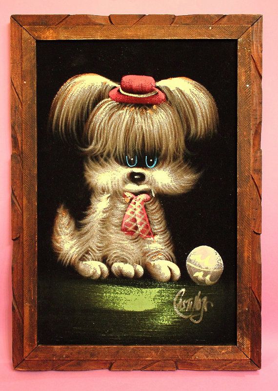 570x803 Tomas Ramirez - Vintage Velvet Painting