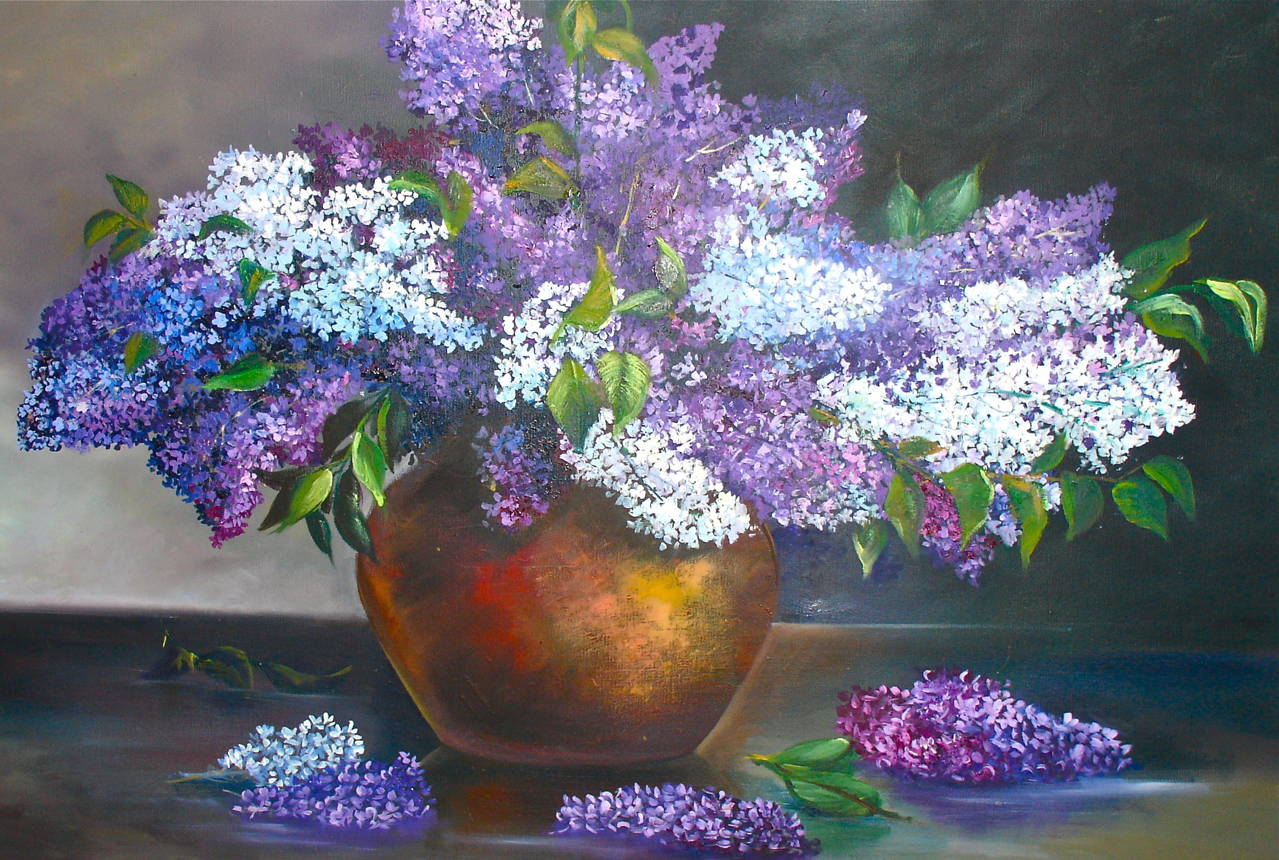 2572x1729 Violet Painting Mommy Cook For Me - Violet Painting