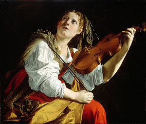 300x254 Violin Player Paintings Fine Art America - Violin Player Painting