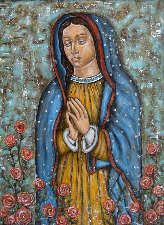 Virgen De Guadalupe Original Painting At PaintingValley Explore 