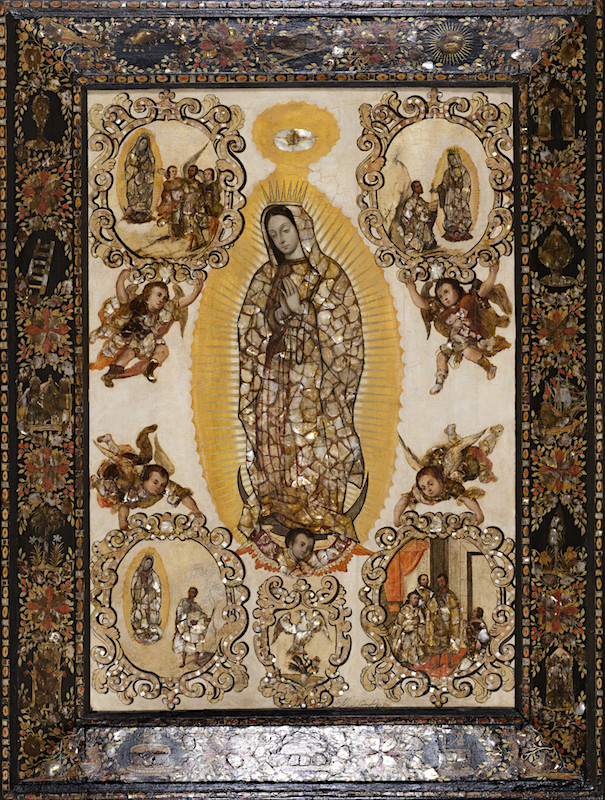 605x800 Miguel The Virgin Of Guadalupe (Article) Khan Academy - Virgen De Guadalupe Original Painting