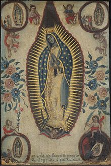 220x329 Our Lady Of Guadalupe - Virgen De Guadalupe Original Painting