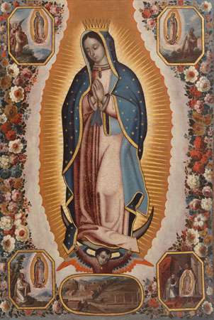 302x450 Our Lady Of Guadalupe Description, History, Amp Facts - Virgen De Guadalupe Original Painting