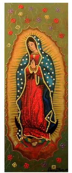 236x570 Virgen De Guadalupe Painting Faith Mary, Virgin - Virgen De Guadalupe Painting