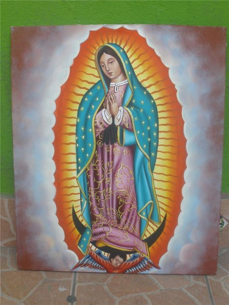 736x981 Virgen De Guadalupe Our Lady Of Guadalupe Canvas Oil Painting - Virgen De Guadalupe Painting