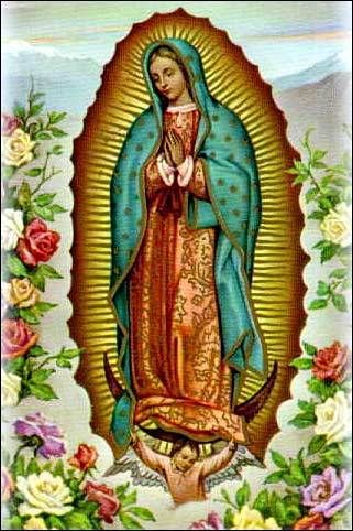 321x482 Virgen De Guadalupe. Feliz Virgencita - Virgen De Guadalupe Painting