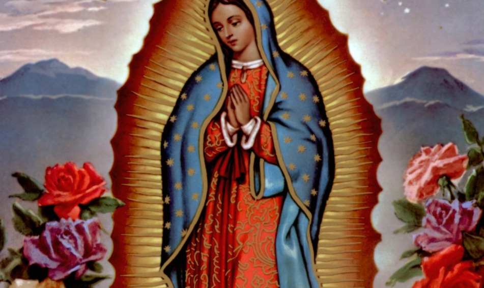 951x567 La Virgen De Guadalupe Brown Goddess In My Heart Forever - Virgen De Guadalupe Painting
