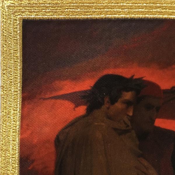 600x600 Dante And Virgil In Hell Back Patch Inner Decay - Virgil Painting