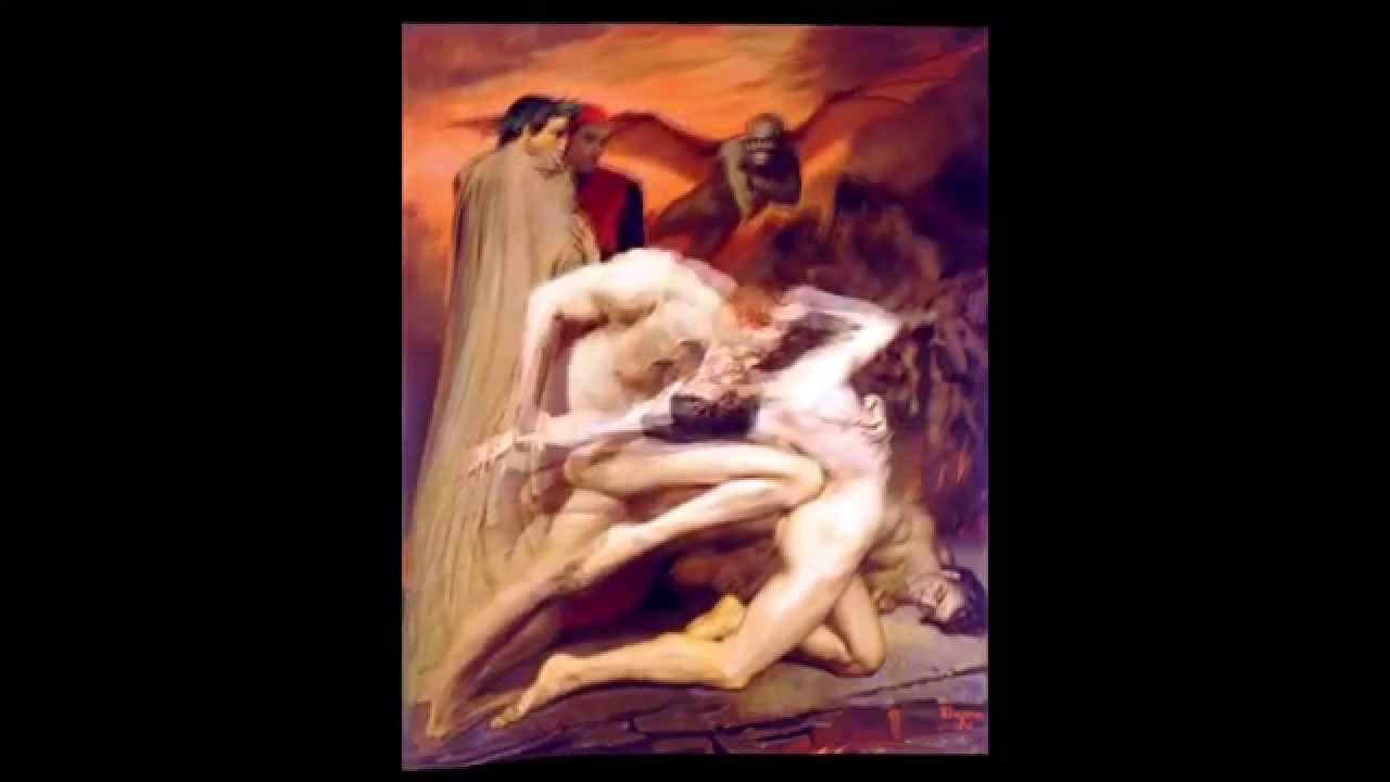 1280x720 Warping A Painting Dante And Virgil In Hell (By William Adolphe - Virgil Painting