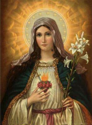 297x400 2018 Wholesale ,0602 , 100% Handicrafts Art Oil Painting Of Virgin - Virgin Mary Oil Painting