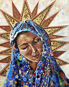 240x300 Virgin Mary Paintings Fine Art America - Virgin Mary Original Painting