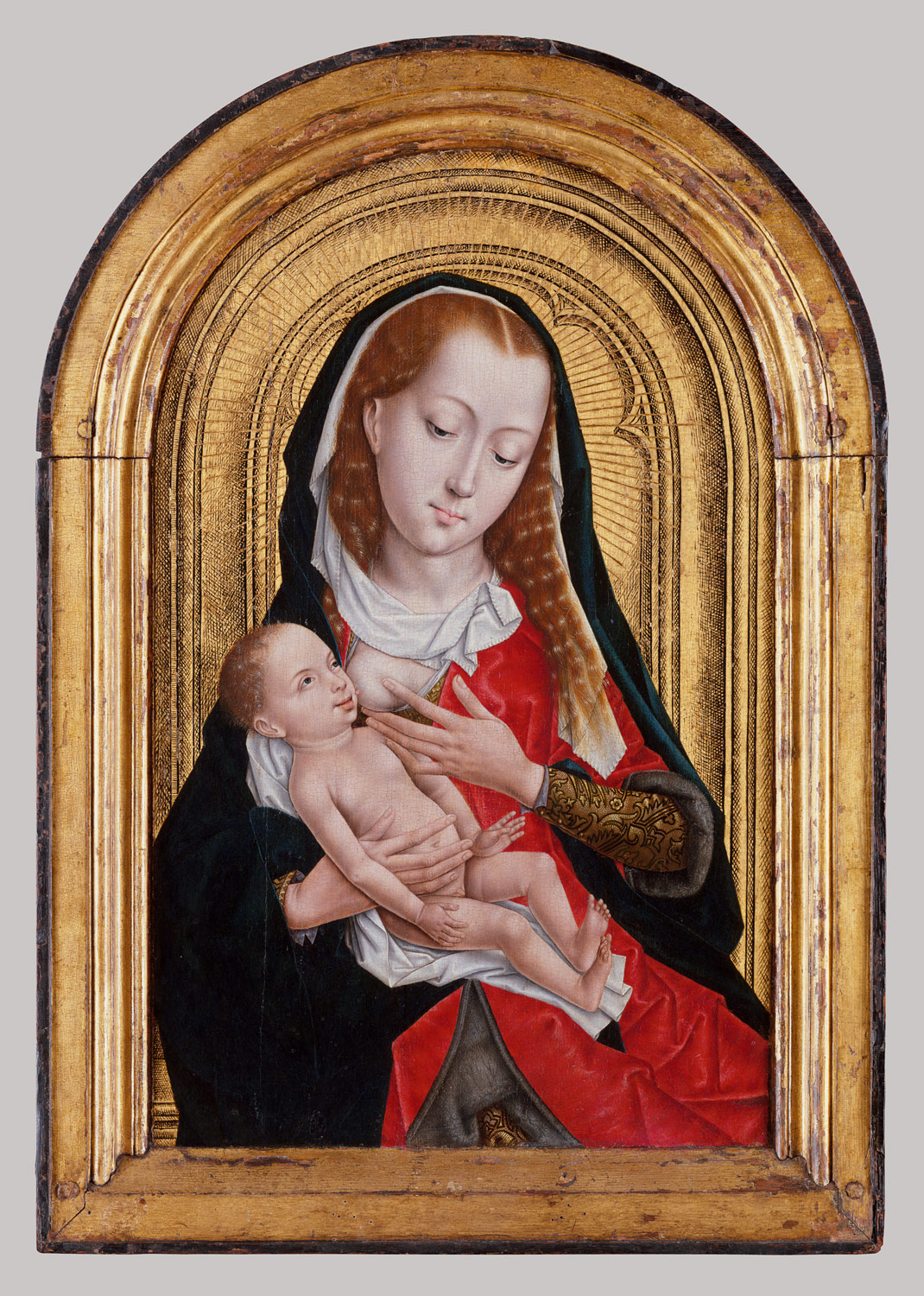 1070x1500 Virgin And Child Master Of The Saint Ursula Legend 17.190.16 - Virgin Mary Original Painting