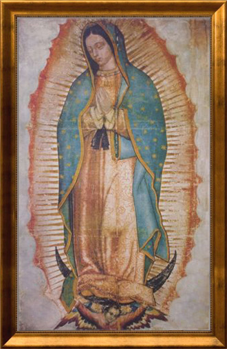 330x506 Our Lady Of Guadalupe History - Virgin Of Guadalupe Painting