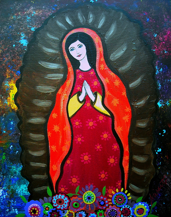 Virgin Of Guadalupe Painting at PaintingValley.com | Explore collection ...