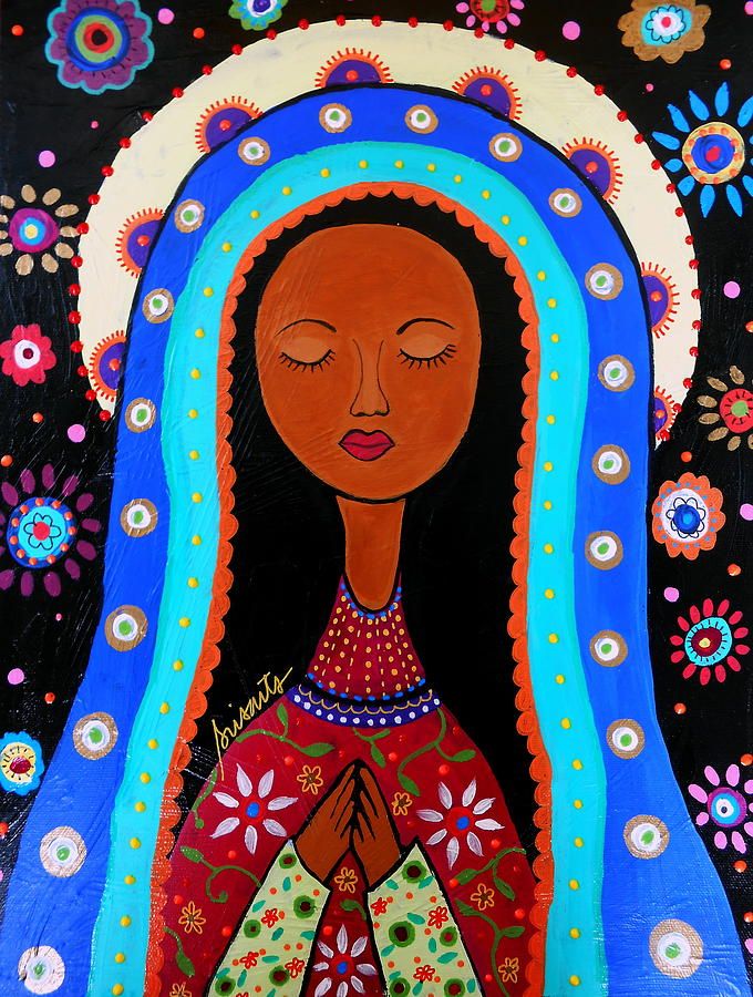 680x900 Our Lady Of Virgin Guadalupe Painting - Virgin Of Guadalupe Painting