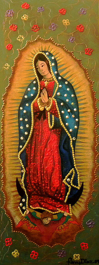 337x900 Virgen De Guadalupe - Virgin Of Guadalupe Painting