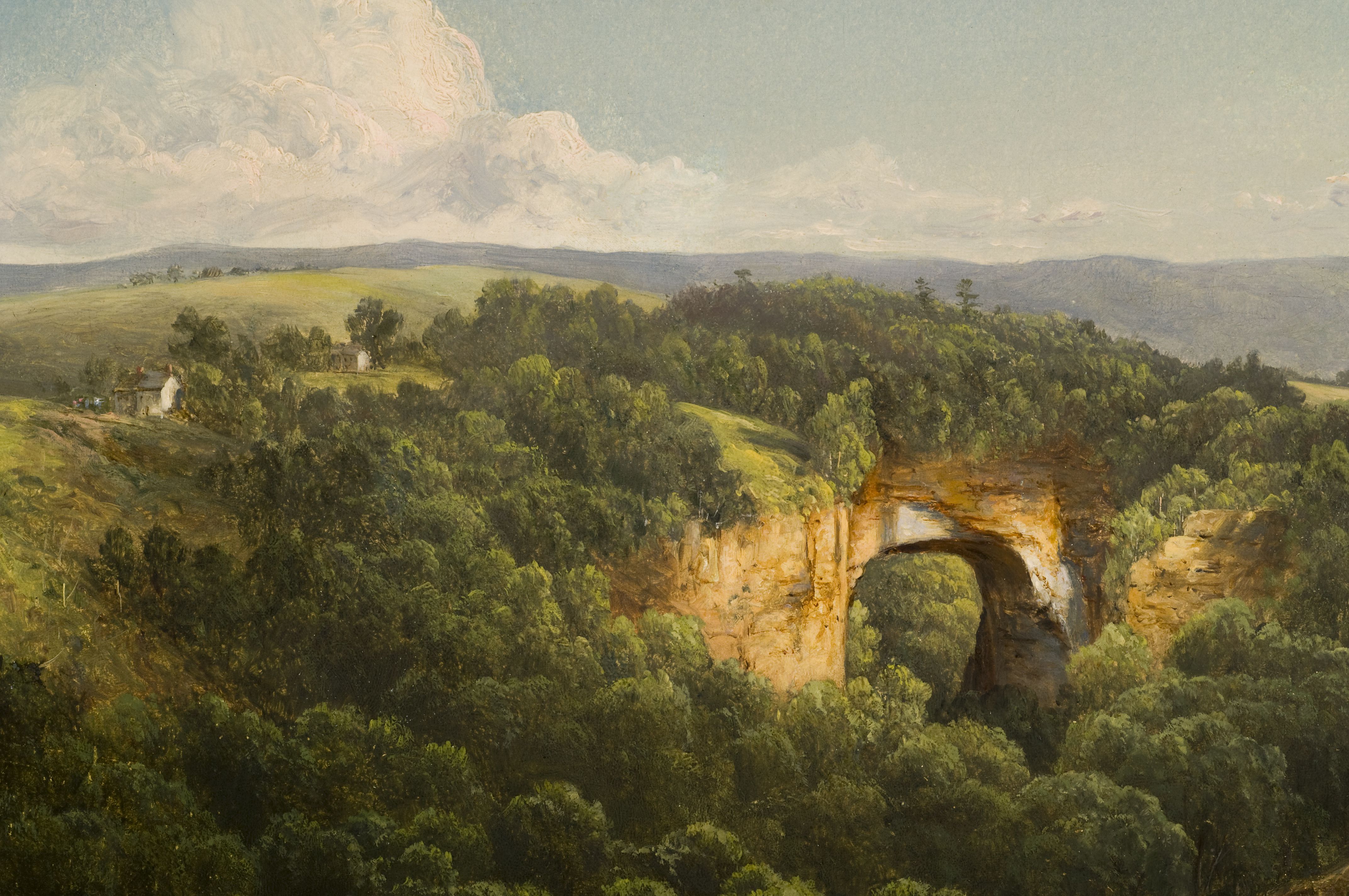 4288x2848 Natural Bridge, Virginia Reynolda House Museum Of American Art - Virginia Painting