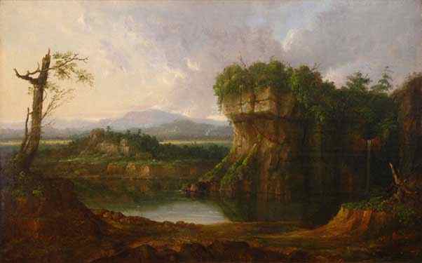 602x375 Robert Scott Duncanson Painting, The Quarry, Is Gift To Virginia - Virginia Painting