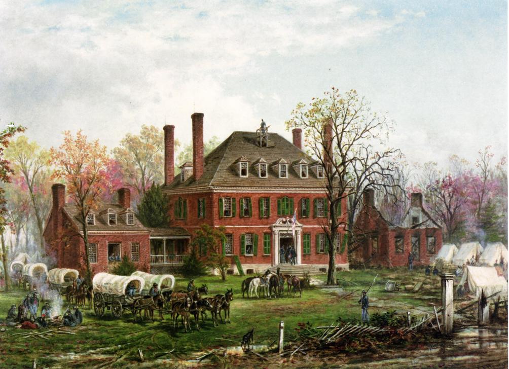 1004x728 Westover Virginia Painting Edward Lamson Henry Oil Paintings - Virginia Painting
