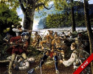 300x240 French Indian War Battle Virginia Painting Us Military History Art - Virginia Painting