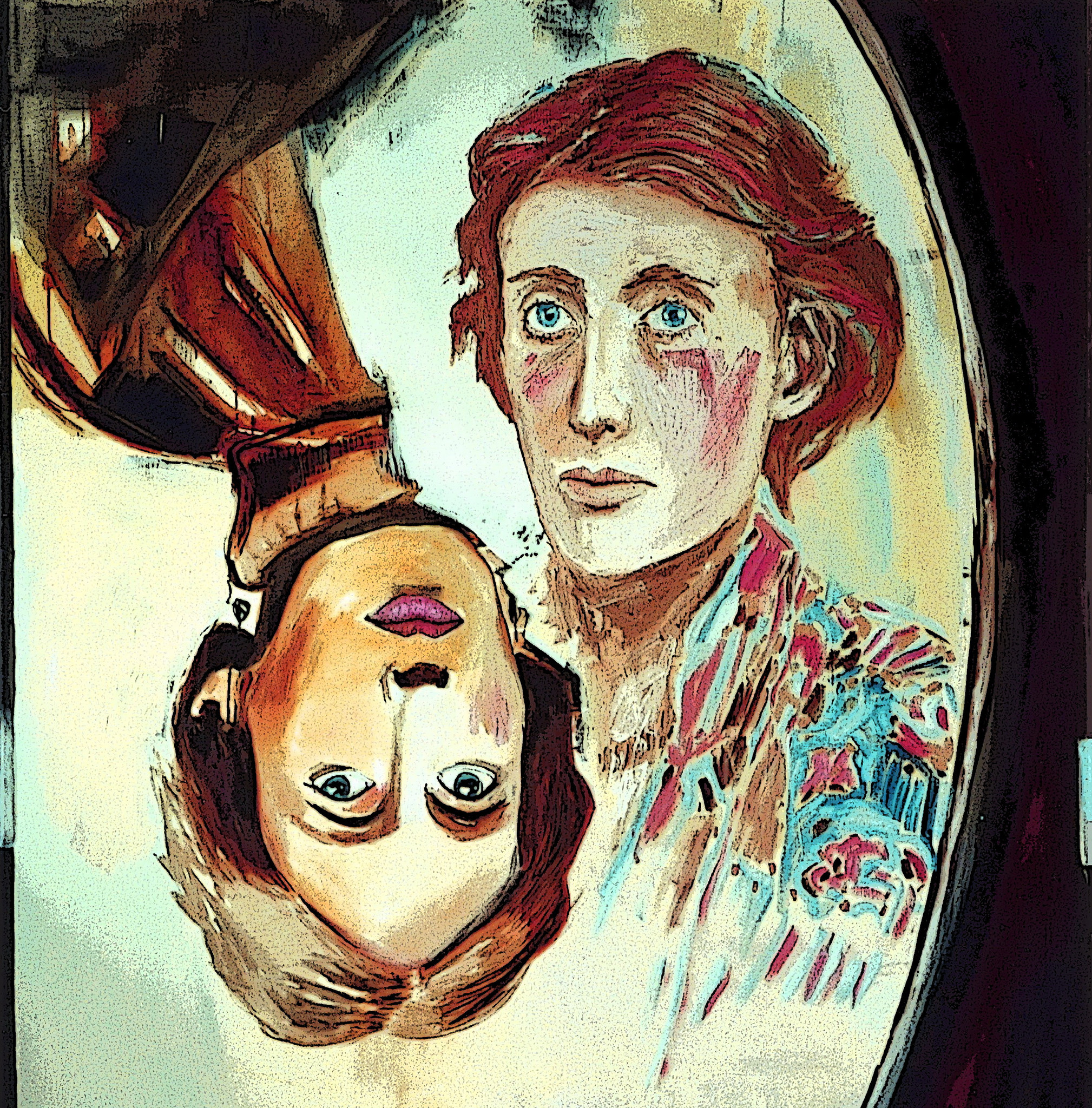 2018x2048 The Drama And Romance Of Suicide In Mrs. Dalloway And Madame - Virginia Woolf Painting