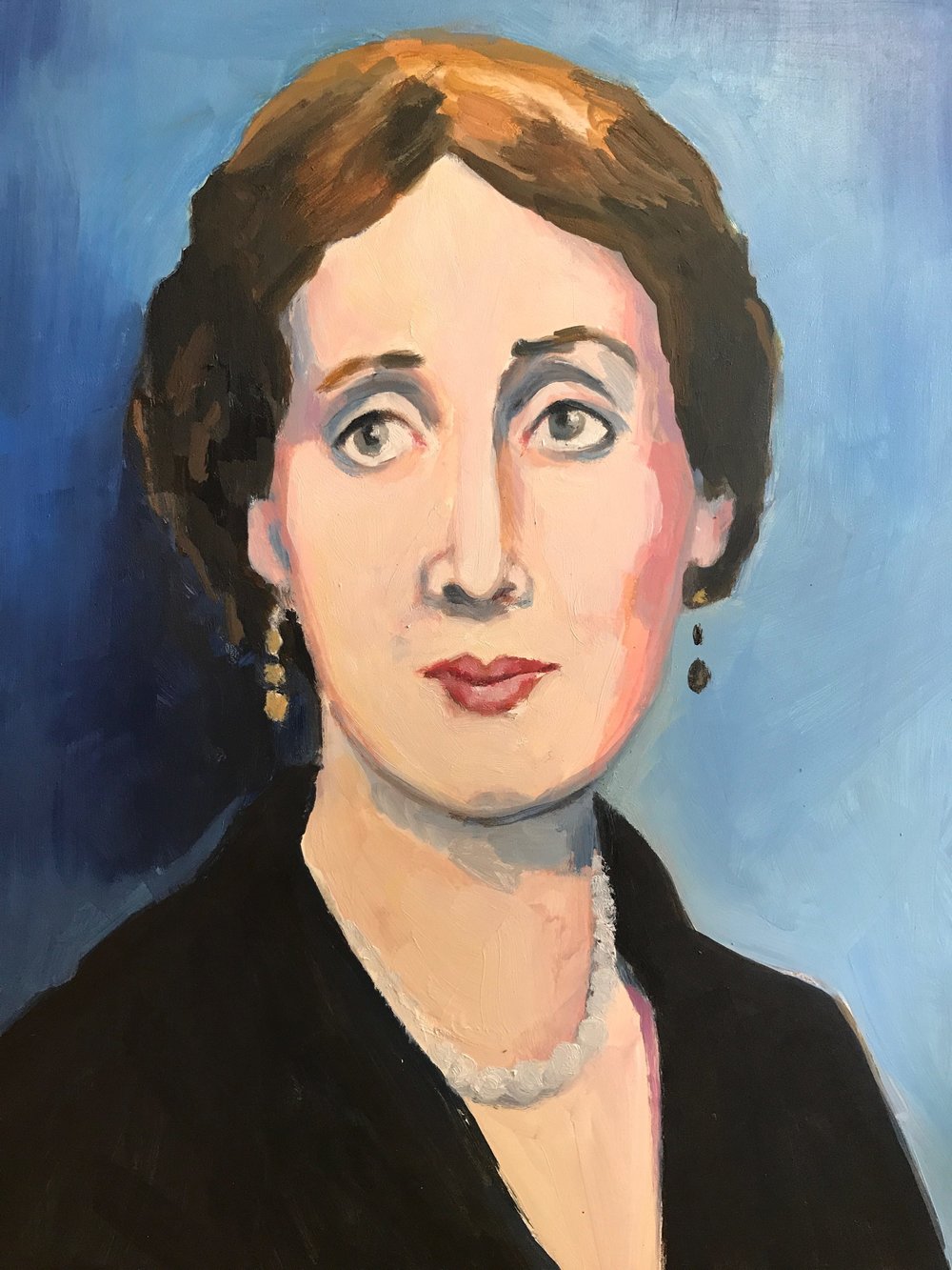 1000x1333 Virginia Woolf Groundbreaking Girls - Virginia Woolf Painting