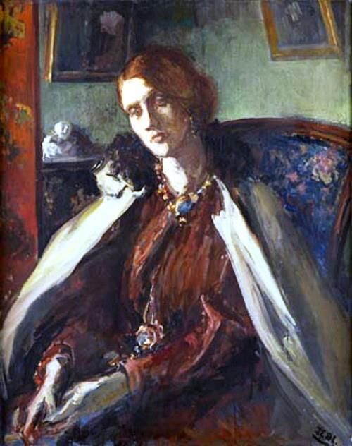 500x632 Painting Of Virginia Woolf's Mother, Julia Prinsep Stephen - Virginia Woolf Painting