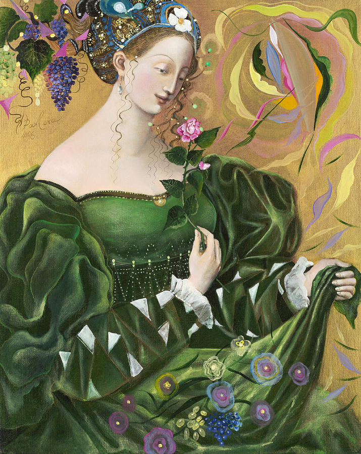 715x900 Virgo Painting By Annael Anelia Pavlova - Virgo Painting