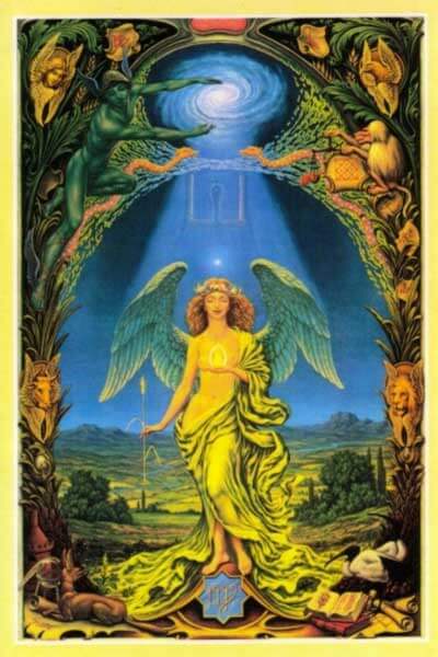 400x600 Virgo Sign Astrology - Virgo Painting