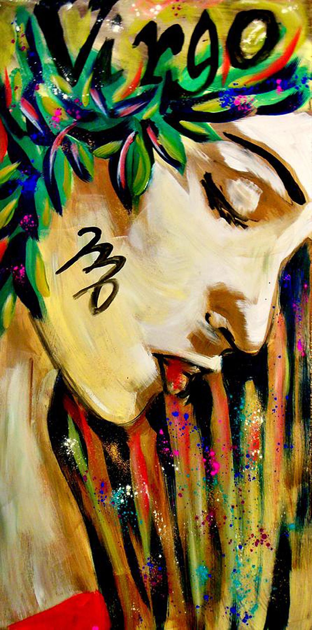 1000x2018 Virgo Zodiac, Virgo - Virgo Painting